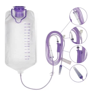 1200ML disposable enteral nutrition bag feeding bag nutrition bag spot goods - Picture 1 of 12
