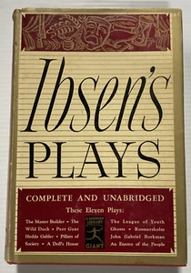 Ibsen's Plays - Complete & Unabridged (Modern Library Giant G 18 HCDJ) Very Good - Picture 1 of 18