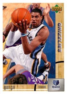 Rudy Gay #171 2008-09 Upper Deck Lineage