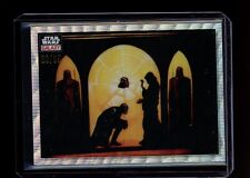2023 Topps Chrome Star Wars Galaxy Becoming Sith Wave Refractor /99 #6