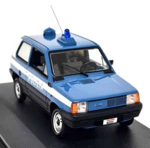 Minichamps 1/43 Fiat Panda Polizia 1980 Italian Police Diecast Model Car - Picture 1 of 7