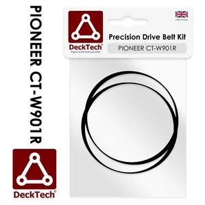 DeckTech™ Replacement Belts for Pioneer Twin Cassette Deck CT-W901R CTW901R - Picture 1 of 3
