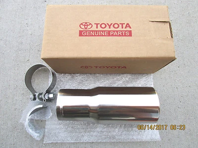 05 - 15 TOYOTA TACOMA SR5 TRD PRE-RUNNER STAINLESS STEEL EXHAUST TIP NEW 35090 — 第 1/4 张图片
