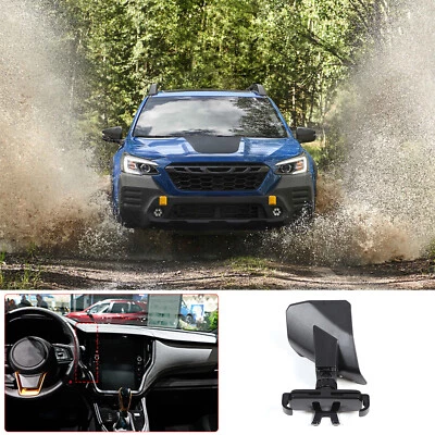 ABS Black Central Control Mobile Phone Holder Bracket For Subaru Outback 2010-14 - image 1 of 4