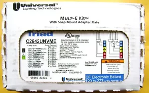 Universal C2642UNVME Triad Compact Fluorescent Electronic 2 Lamp Ballast KIT - Picture 1 of 9