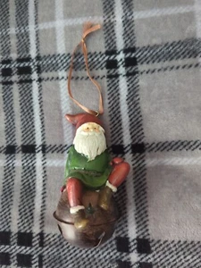 Christmas Santa Bell Ornament - Picture 1 of 4