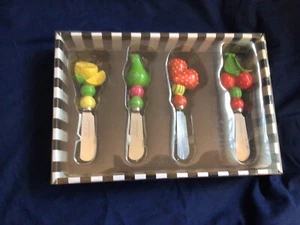 Spring Fruit Resin Spreader Set Mainstreet Collection New Set of 4 - Picture 1 of 1