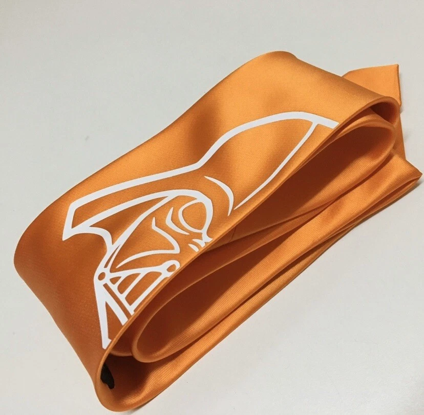 Impresionante corbata, gran regalo, corbata naranja, fresca, divertida, regalo único Foto 1 de 1