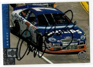 Geoff Bodine Signed 1998 Upper Deck NASCAR Card #7 - Picture 1 of 1