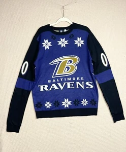 NFL Apparel Baltimore Ravens  Ugly Sweater Size XL - Picture 1 of 9