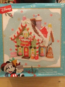 Department 56 Mickey's Peppermint Villa 6013662 Dept 56 2024 Disney Village - Bild 1 von 1