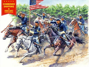 Master Box 3550 - 1/35 - 8° Battaglia di Cavalleria della Pennsylvania di Chancellorsville - Foto 1 di 12