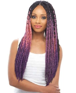 Janet Collection Janet Syn Pre Dyed Pastel Color Jumbo Braid Kanekalon - Picture 1 of 11