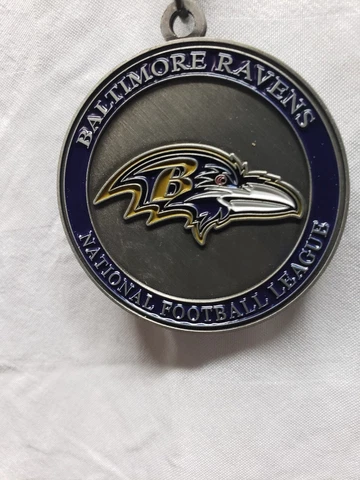 Baltimore Ravens 3d Double Sided Keychain 4mm Cover