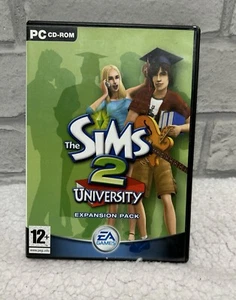 The Sims 2 University Expansion Pack PC Game Complete 2 Discs with Manual - Picture 1 of 4