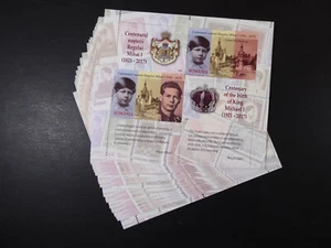 Rumänien 2021, Block "Schloss/König", **/MNH, per 35, Bl.880, ME 455,- - Bild 1 von 1