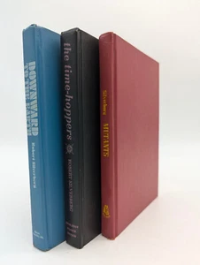 3 Robert Silverberg Book LOT The Time-Hoppers, Downward To The Earth, Mutants HC - Picture 1 of 3