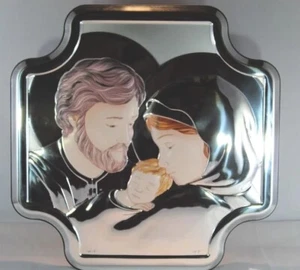 Heilige Familie Sterling Argento Plakette! Das beste Weihnachtsgeschenk! Made in Italy - Bild 1 von 3