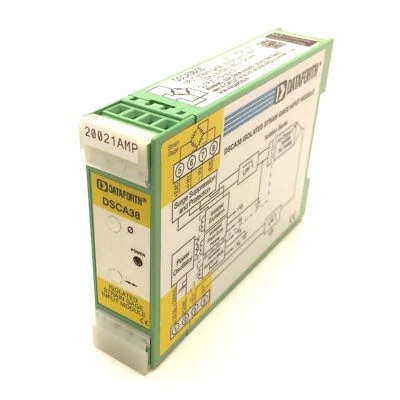 Dataforth DSCA38-05 Isolated Strain Gage Input Module, 300 to 10K Ohms, +/-10V - Image 1 of 4