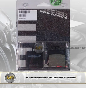 PARA MALAGUTI F18 WARRIOR 150 DE 2000 A 2003 PASTILLAS DE FRENO DELANTERAS PASTILLAS DE FRENO B - Imagen 1 de 1