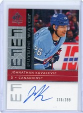 2022-23 SP Authentic Johnathan Kovacevic Retro Future Watch Auto Canadiens /399