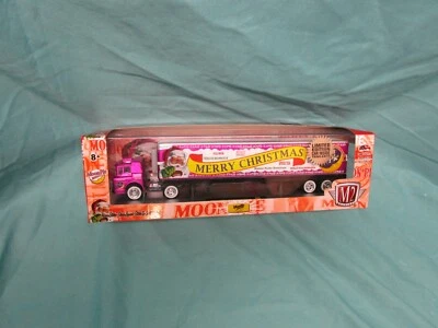 2016 M2 Machines Hauler Moon Pie 圣诞节 1960 福特 C600 沃尔玛紫色 DL46 — 第 1/4 张图片