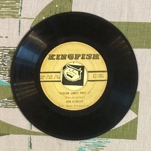 Ken Kirkley 45 Deacon Jones Parts I & II 1965 Comedy G+ - Imagen 1 de 2