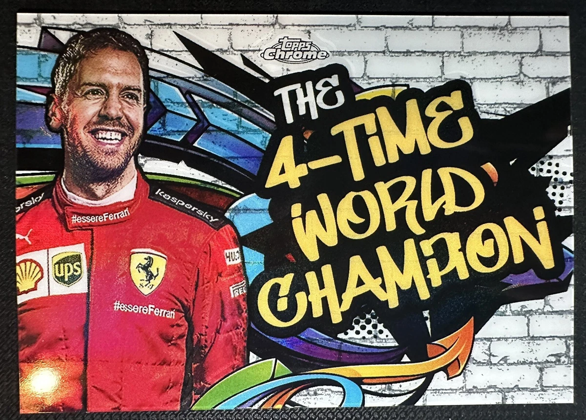 Sebastian Vettel Auto Racing Trading Cards & Accessories for sale