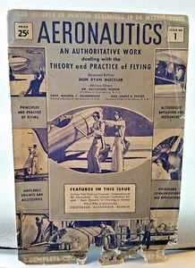 Aeronautics Magazine, Volume 1, Issue 1, Sept 4, 1940 - Vintage - Picture 1 of 3