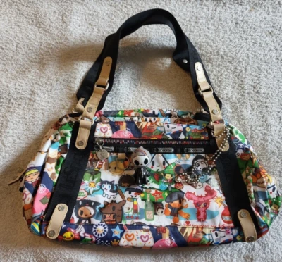 Tokidoki LeSportsac Vacanze Mini Duffle Bag with Keychain Foto 1 de 4