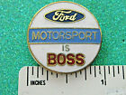 FORD MOTOSPORTS is BOSS  hat pin ,  lapel pin ,  tie tac , hatpin GIFT BOXED
