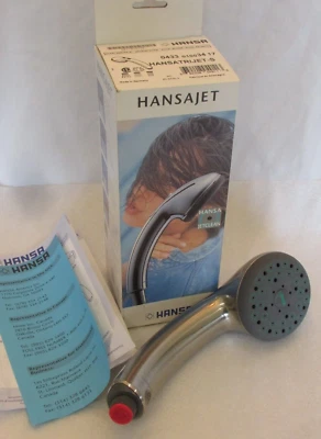 Hansa 043301003417 - Hansajet 3-Function Hand Shower - Brushed Nickel