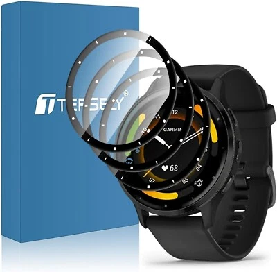 【3 Pack】 Screen Protector for Garmin Venu 3 45Mm (NOT Fit 3S) Ultra Clear PMMA - image 1 of 4