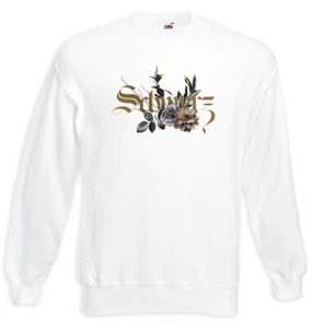 Schmerz Flowers Sweatshirt Pullover Flower Tattoo Artist Tattooist - Picture 1 of 1
