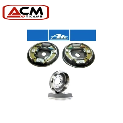 KIT FRENI POSTERIORI PIATTELLO GANASCE CILINDRETTI TAMBURI FIAT PUNTO 188 1999> - Imagen 1 de 4