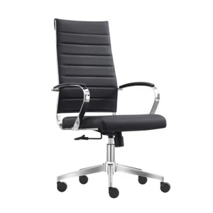 Bürostuhl Granada - PU-Leder - Schwarz - mit Synchron-Wippmechanik - Bild 1 von 7