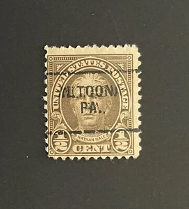 Altoona, Pennsylvania Type 703 Precancel - ½ cent Hale - U.S. #653 - PA - Picture 1 of 1
