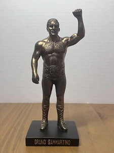 WWE Bruno Sammartino Collectible Bronze Replica Legends Statue - Picture 1 of 6