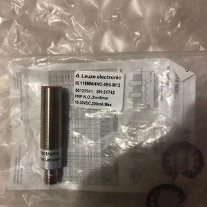1PC New For Leuze IS 118MM/4NO-8E0-M12 Sensor Free Shipping#QW - Picture 1 of 1