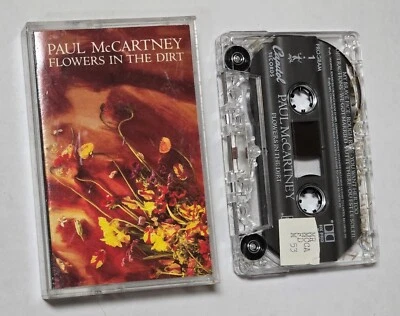 PAUL MCCARTNEY Flowers In The Dirt 1989 Cassette Tape MPL - Image 1 of 3