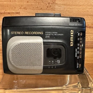 AIWA HS-JS145W AM/FM Kassettenspieler Teile wie besehen - Bild 1 von 11