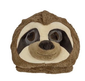 Dandee Big Greeter Head Adult Maskimals Mask Sloth Costume Cosplay Halloween - Foto 1 di 8