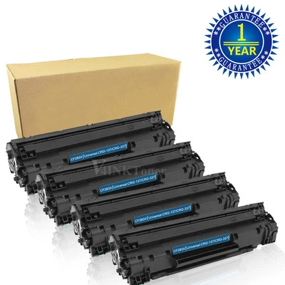 4 CF283X 83X Toner Cartridge Compatible For HP Laserjet Pro M201dw M225dn M127fw - Image 1 of 4