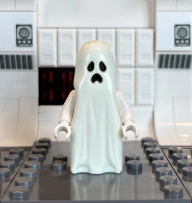LEGO Fantasma con Sábana Santa Brilla en la Oscuridad Minifigura Monster Fighters GEN046 Foto 1 de 4