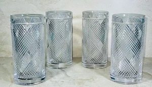 4er Set Ralph Lauren Kristall ARGYLE Longdrinkgläser Made in Germany Neu mit Etikett - Bild 1 von 14