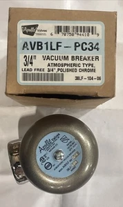 Apollo AVB1LF-PC34: 3/4" Vakuumbrecher, atmosphärischer Typ, bleifrei, chrom - Bild 1 von 5