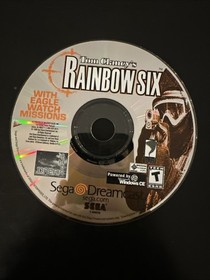 Tom Clancy's Rainbow Six Sega Dreamcast, Disc Only, Tested