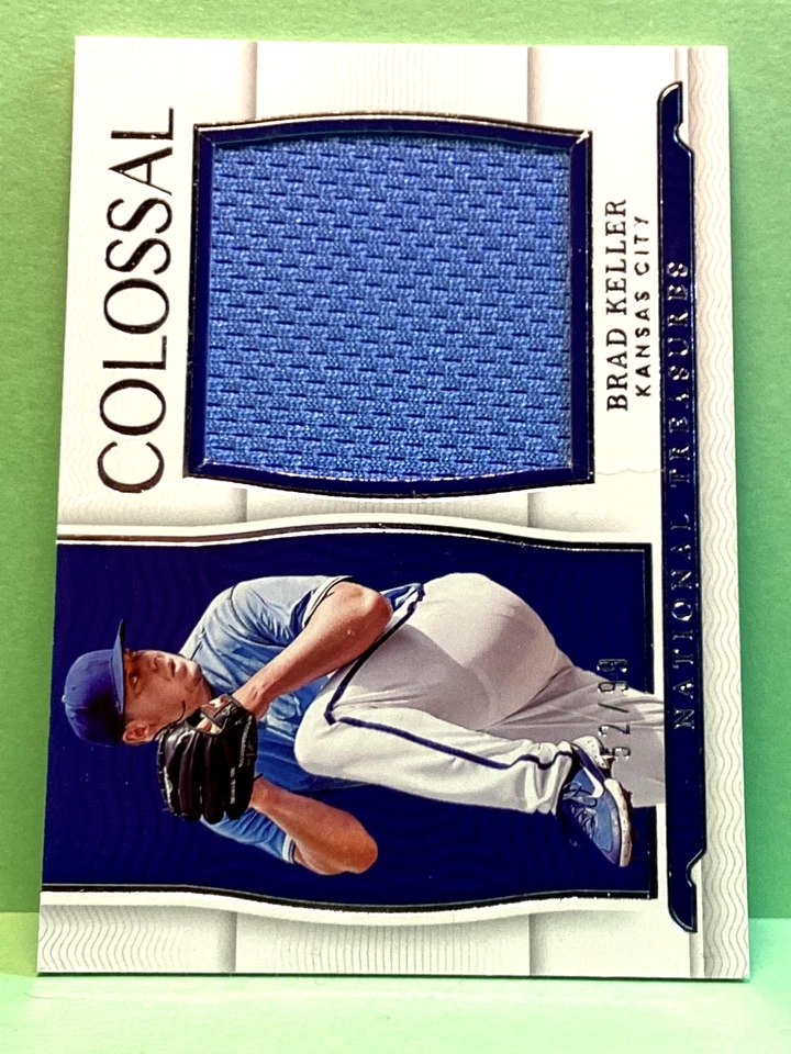 Brad Keller 2022 national treasures colossal jersey patch SP /99 - Image 1 of 1