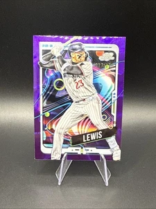 2024 Topps Cosmic Chrome - Royce Lewis #120 Purple Nebula Refractor /150 - Picture 1 of 2