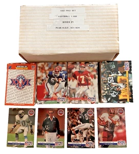 1992 Pro Set Football Series #1, Complete Set 1 to 400 + HOF SC1 to SC4, BB4 - Picture 1 of 3